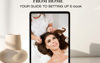 How to start a lash & brow business from home e-book