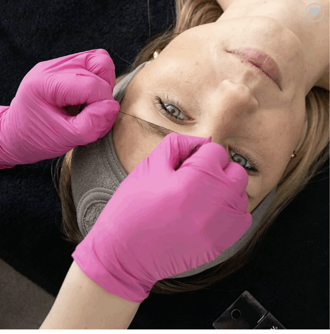 Nitrile Gloves Pink - Image 3